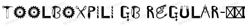 toolboxPiLi GB Regular字体转换